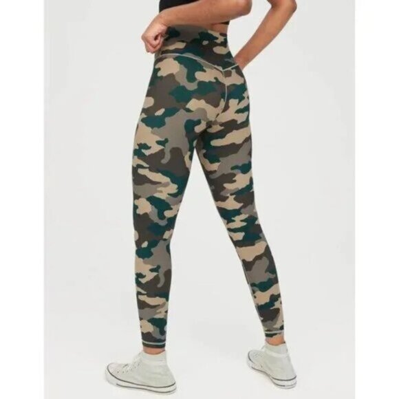 Aerie Offline Camo High-Waisted Crossover Leggings Sz XS - Picture 2 of 8
